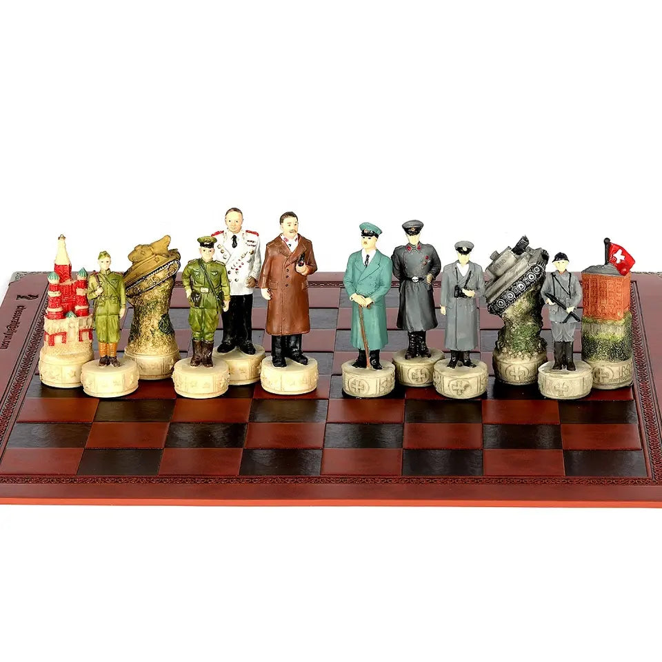 Red Army vs. Wehrmacht Chess Set
