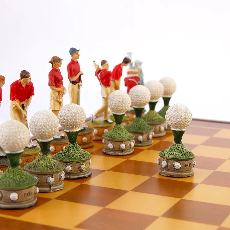 Golf Conquest Chess Set