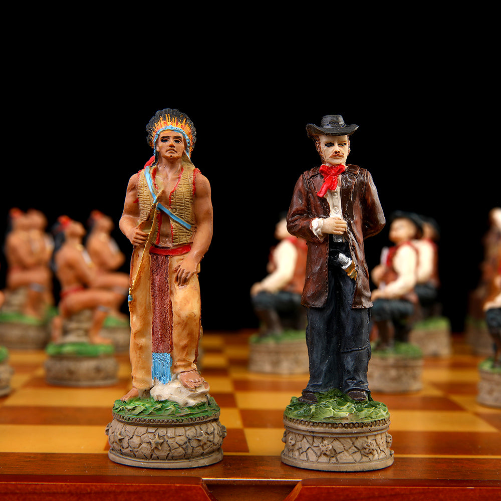 Tales of Indians Chess Set