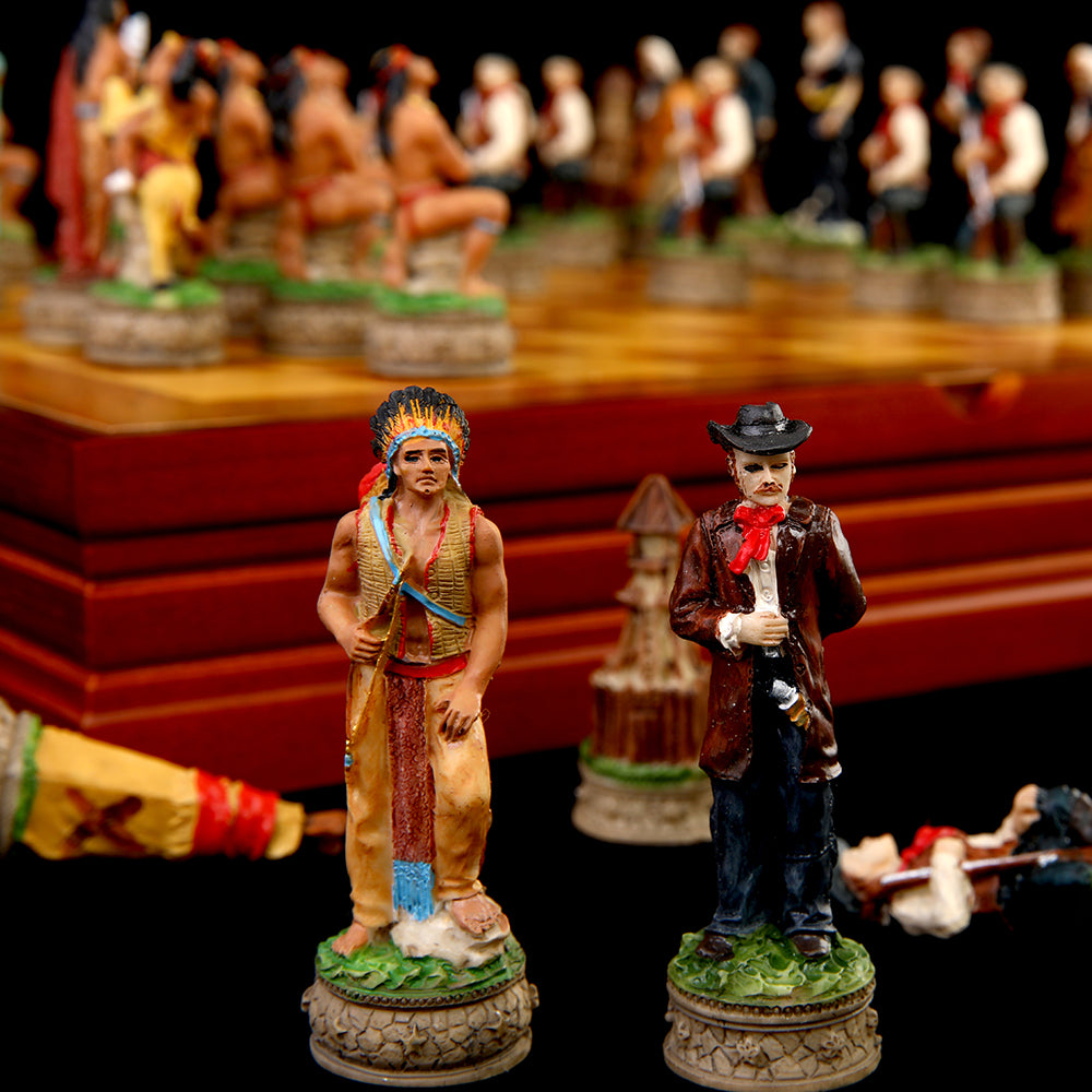 Tales of Indians Chess Set