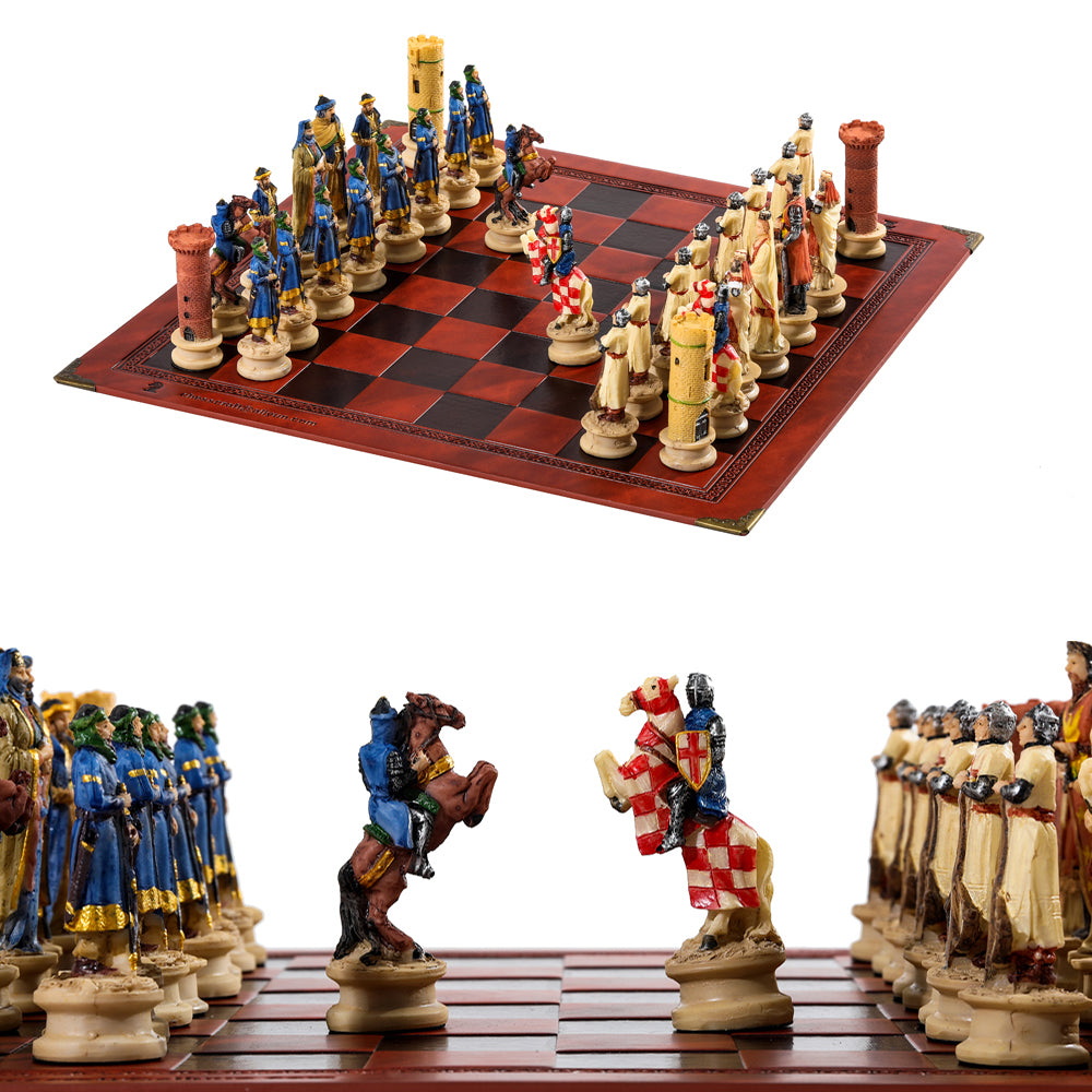 Crusader's Conquest Chess Set