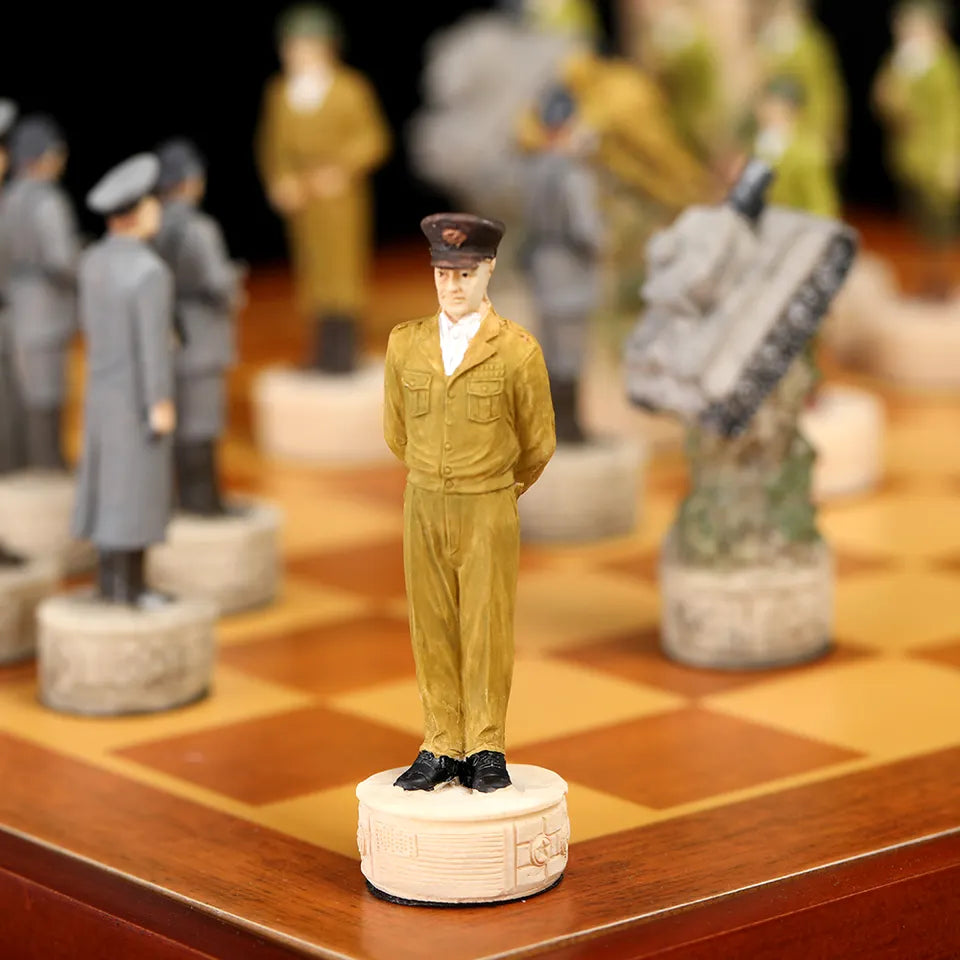 Roosevelt's War Room Chess Set