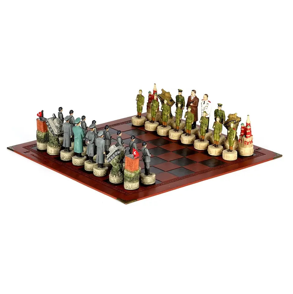 Red Army vs. Wehrmacht Chess Set