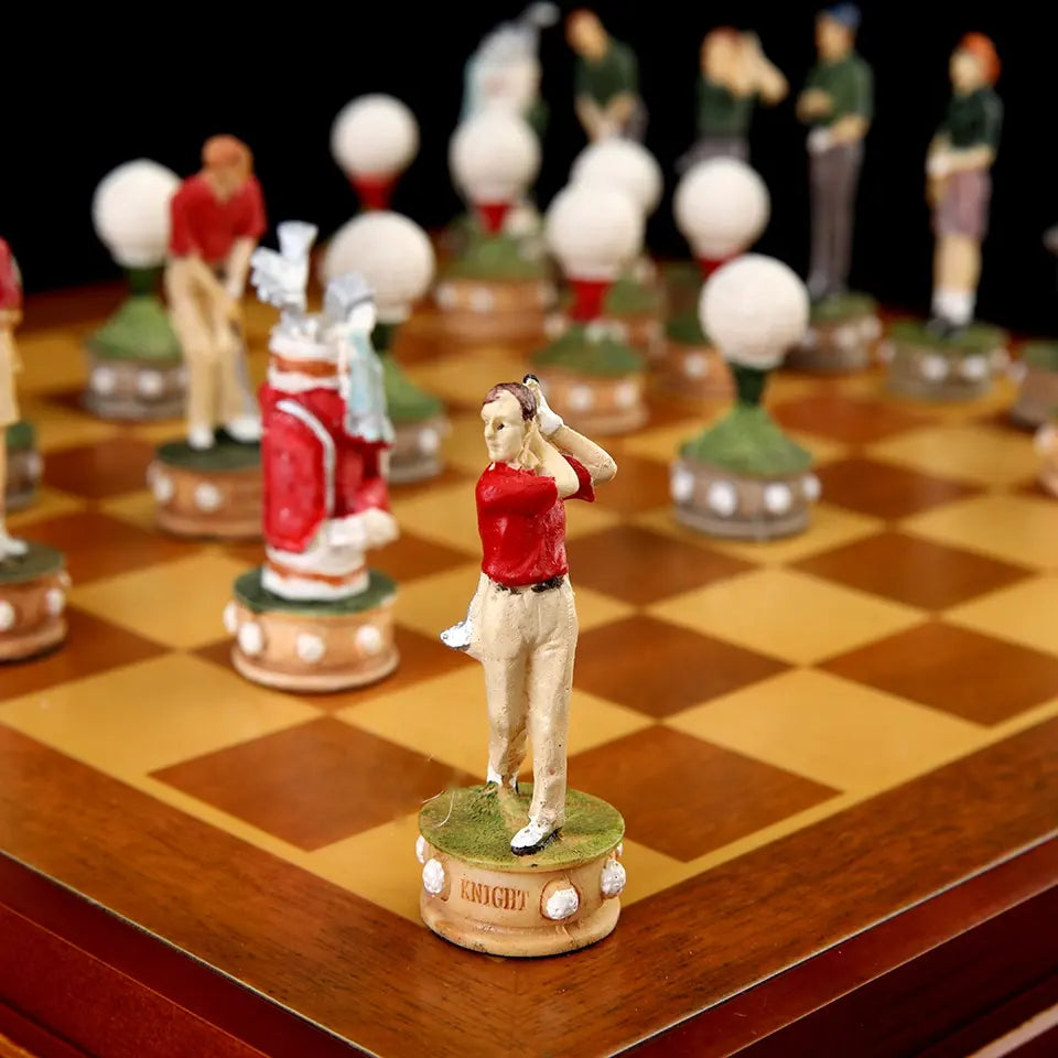 Golf Conquest Chess Set