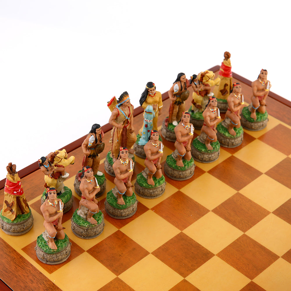 Tales of Indians Chess Set