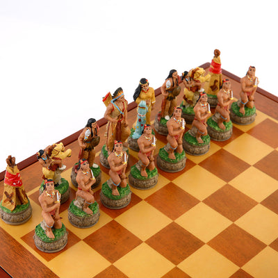 Tales of Indians Chess Set
