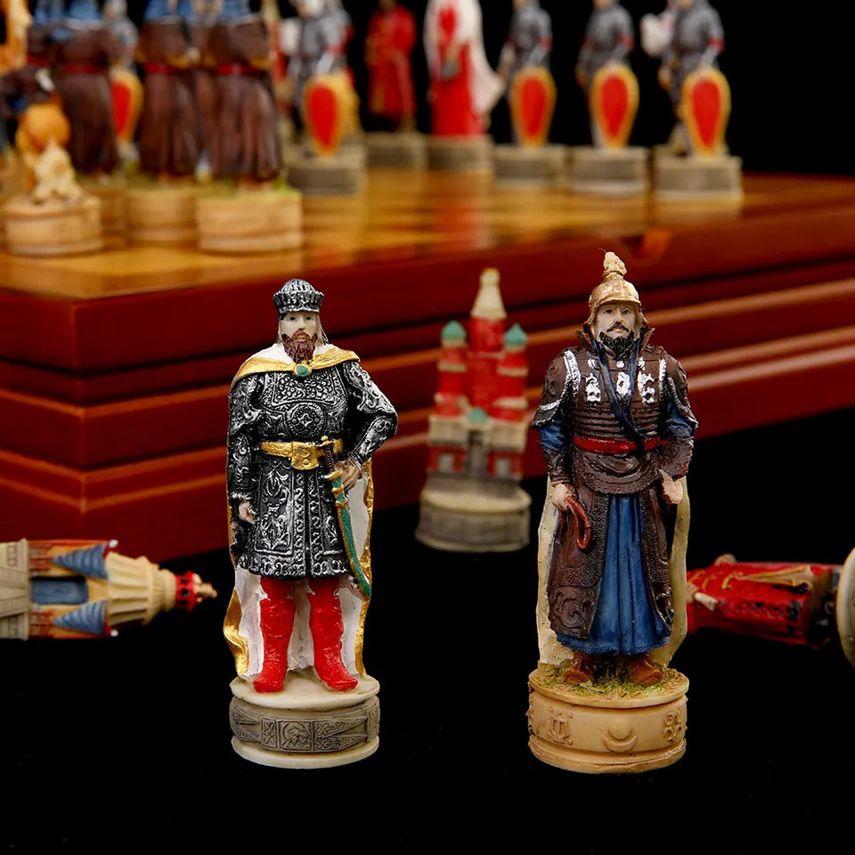 Steppes and Thrones Chess Set