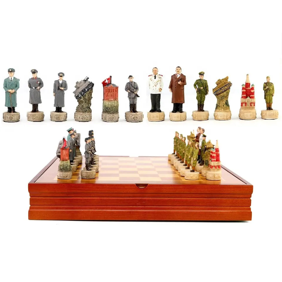 Red Army vs. Wehrmacht Chess Set