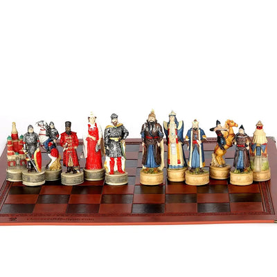 Steppes and Thrones Chess Set