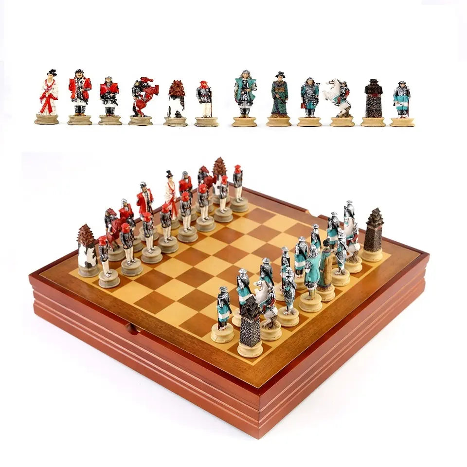 Spirit of Samurai Chess Set