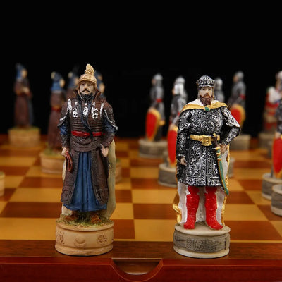 Steppes and Thrones Chess Set