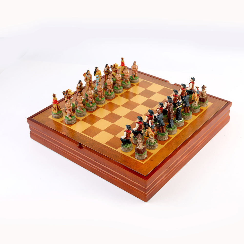 Tales of Indians Chess Set