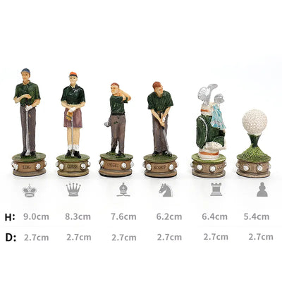 Golf Conquest Chess Set