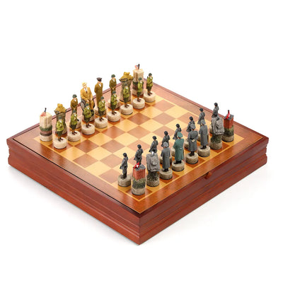 Roosevelt's War Room Chess Set