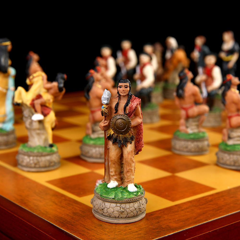Tales of Indians Chess Set